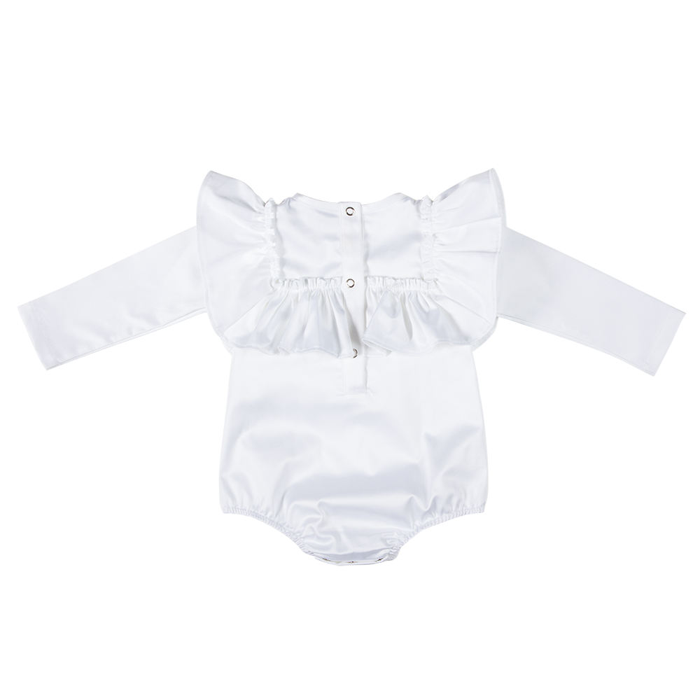 Terminata Camicetta body Emma bianca - immagine 3