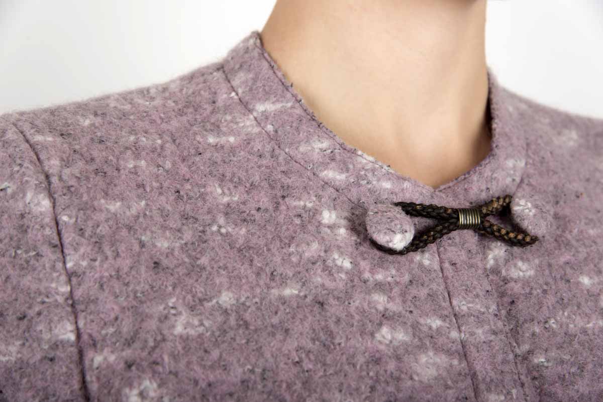 Giacche di lana cotta, rosa o verde - immagine 3