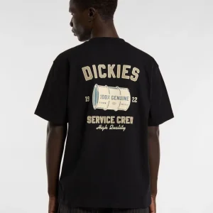 T-SHIRT DICKIES SERVICE CREW BLACK