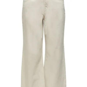 Donna Jeans (gamba larga) - Ecru