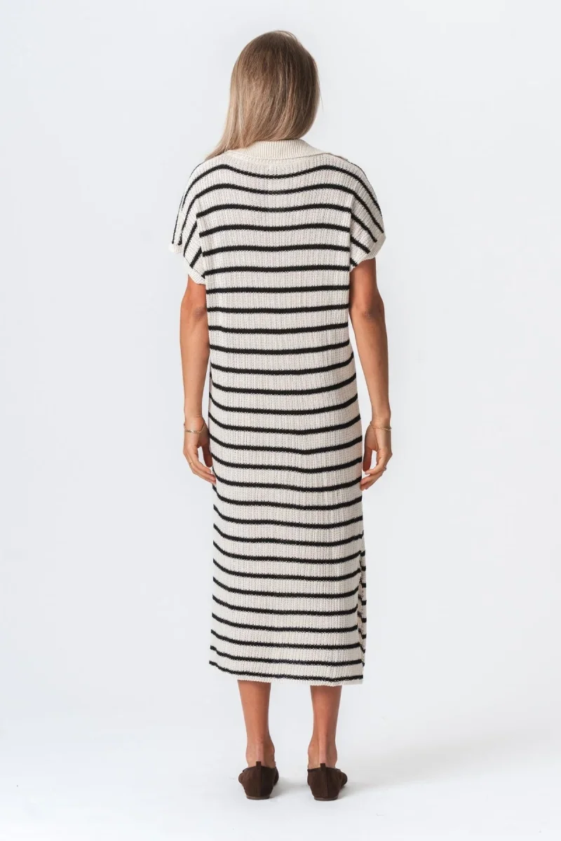 Victoria Dress - bianco/nero - immagine 6