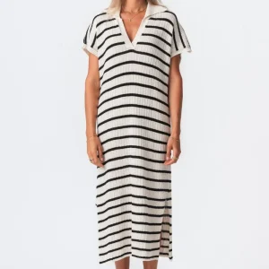 Victoria Dress - bianco/nero