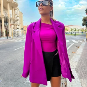 Blazer “Maxime” magenta