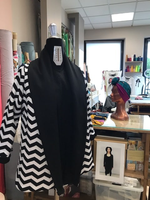 Giacca donna mezza stagione reversibile optical - immagine 9