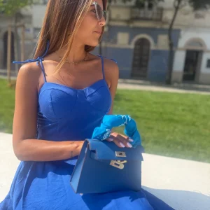 Abito “Marilen” blu