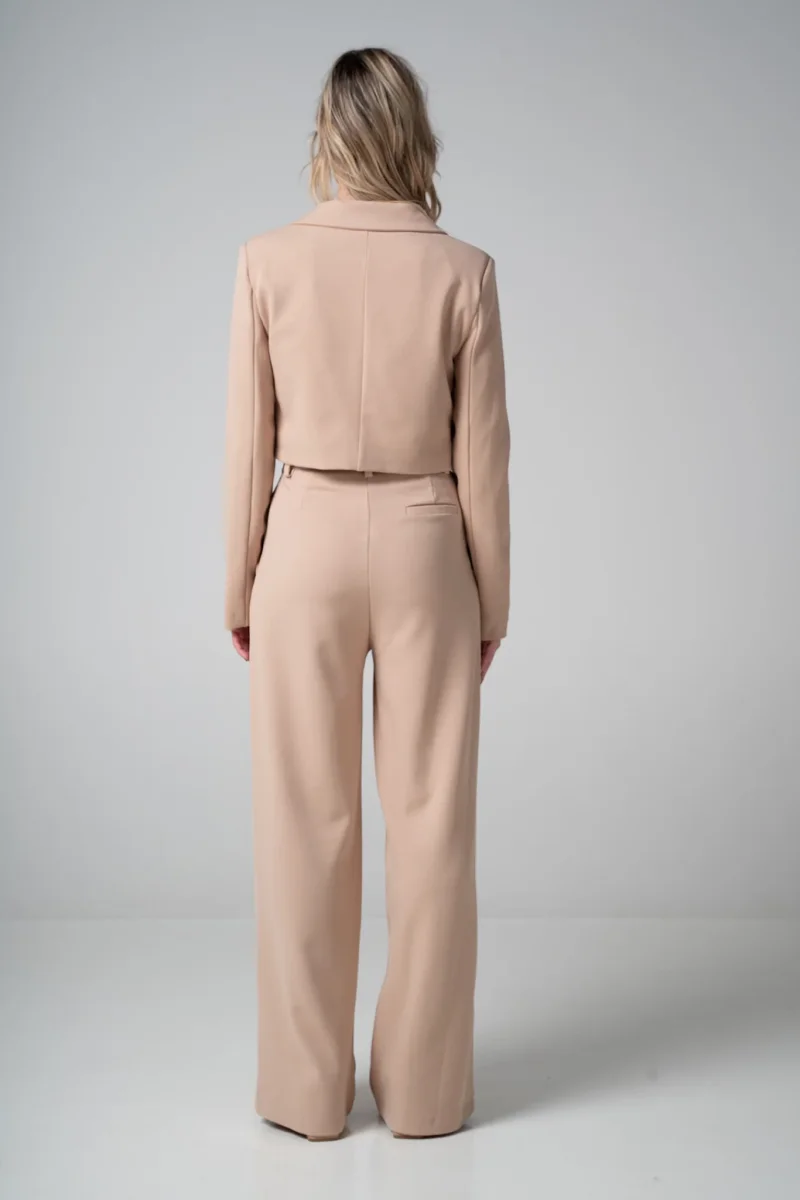 Pantalone wide leg Beige - immagine 5