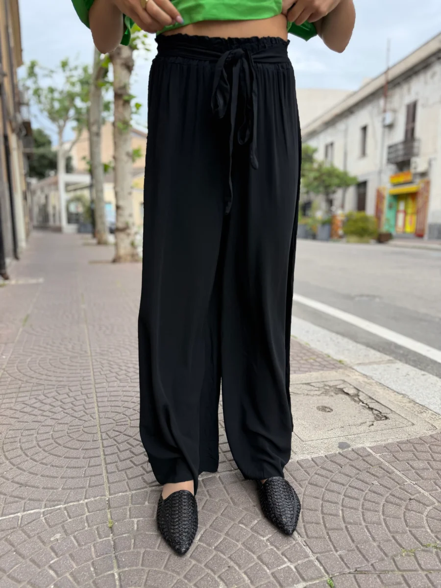 Pantaloni “Manila” neri