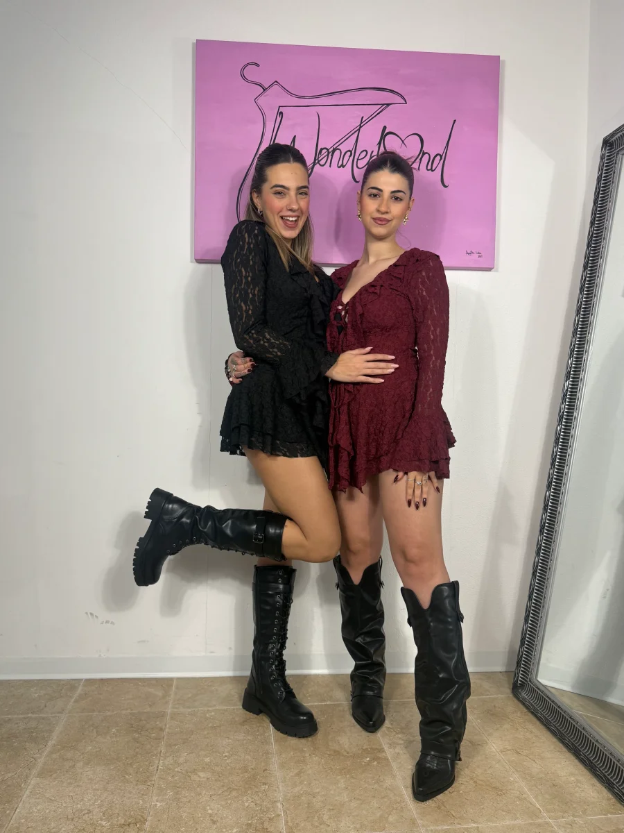 Jumpsuit “Midnight Flame” bordeaux - immagine 3