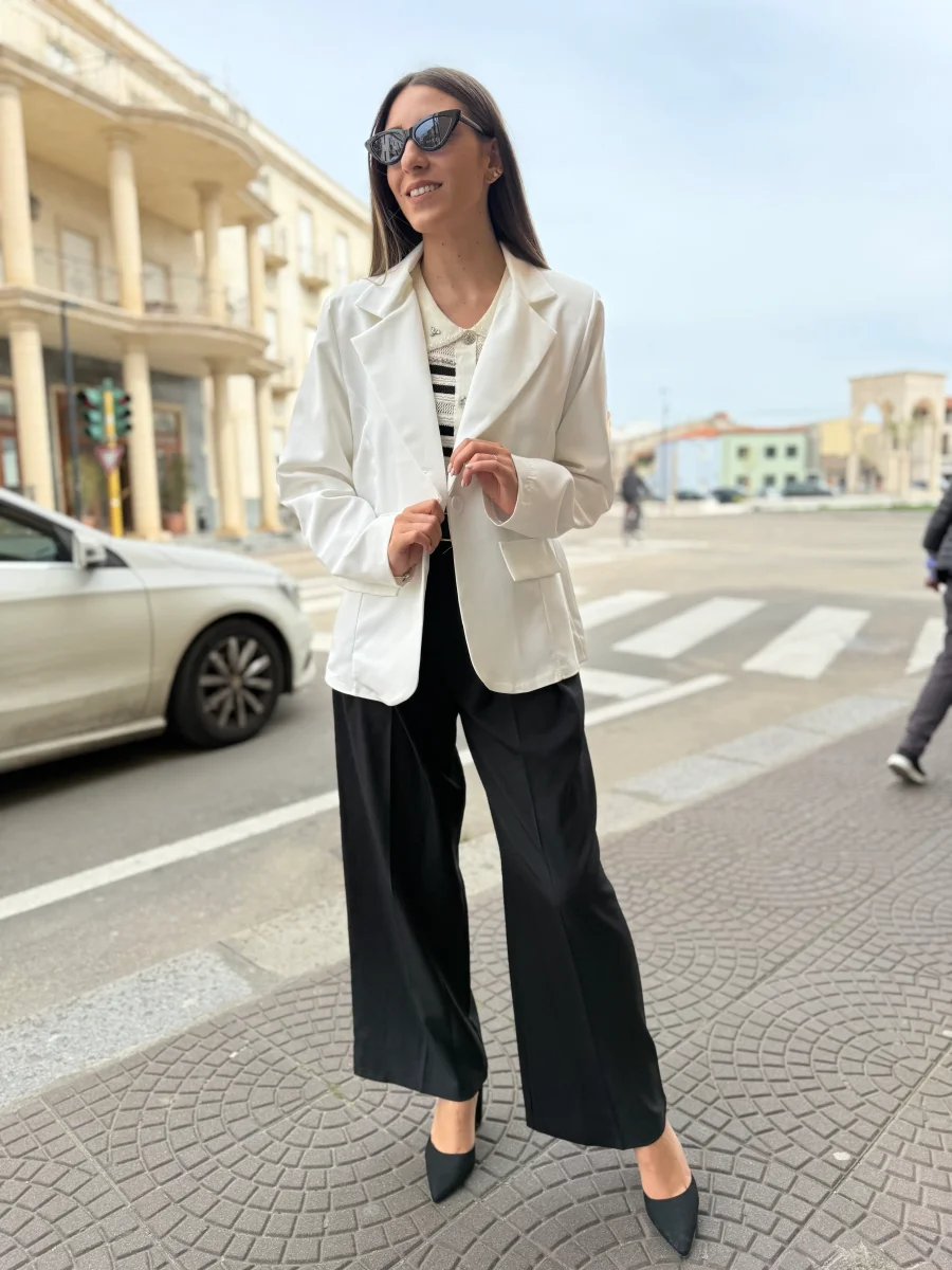 Pantaloni “Dafne” nero - immagine 3