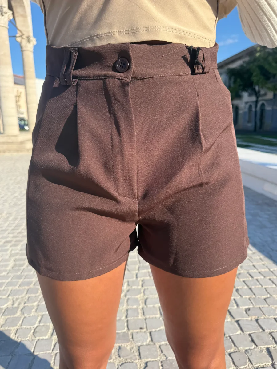 Short “Urban Chic” marrone
