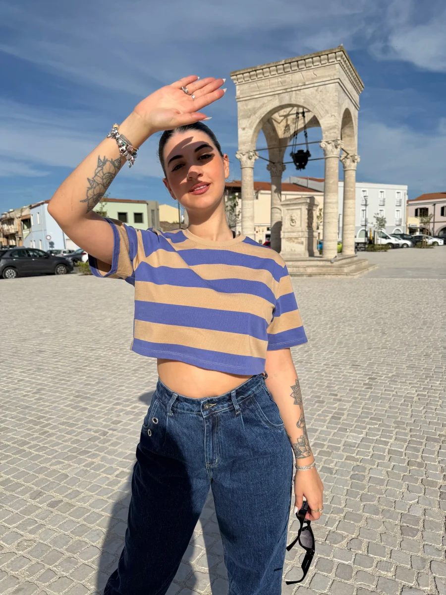 T-shirt Lumina “Stripes” - immagine 2