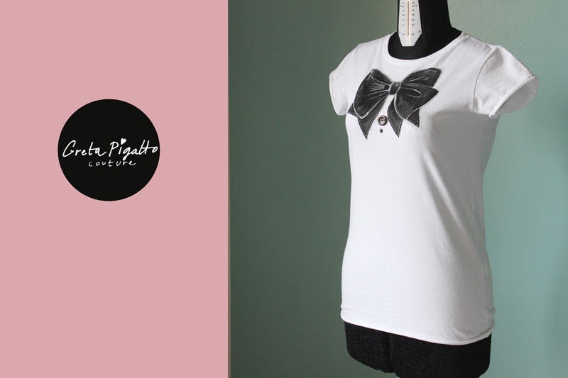 Auntie and me outfit bow top idea - immagine 3