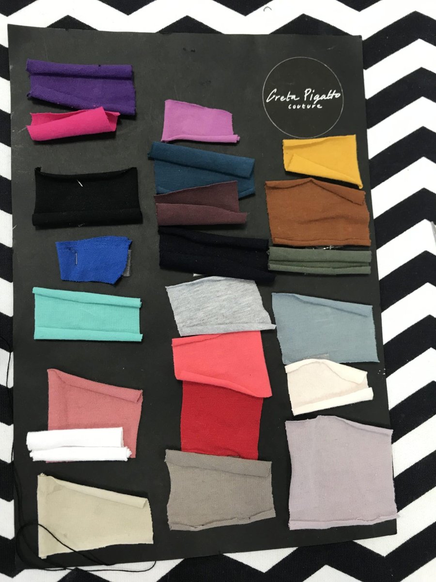 Completo donna sostenibile pezzo unico Made in Italy in Jersey - immagine 4