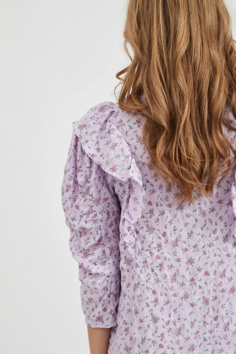 Abito a manica lunga solitaria - rosa - immagine 4