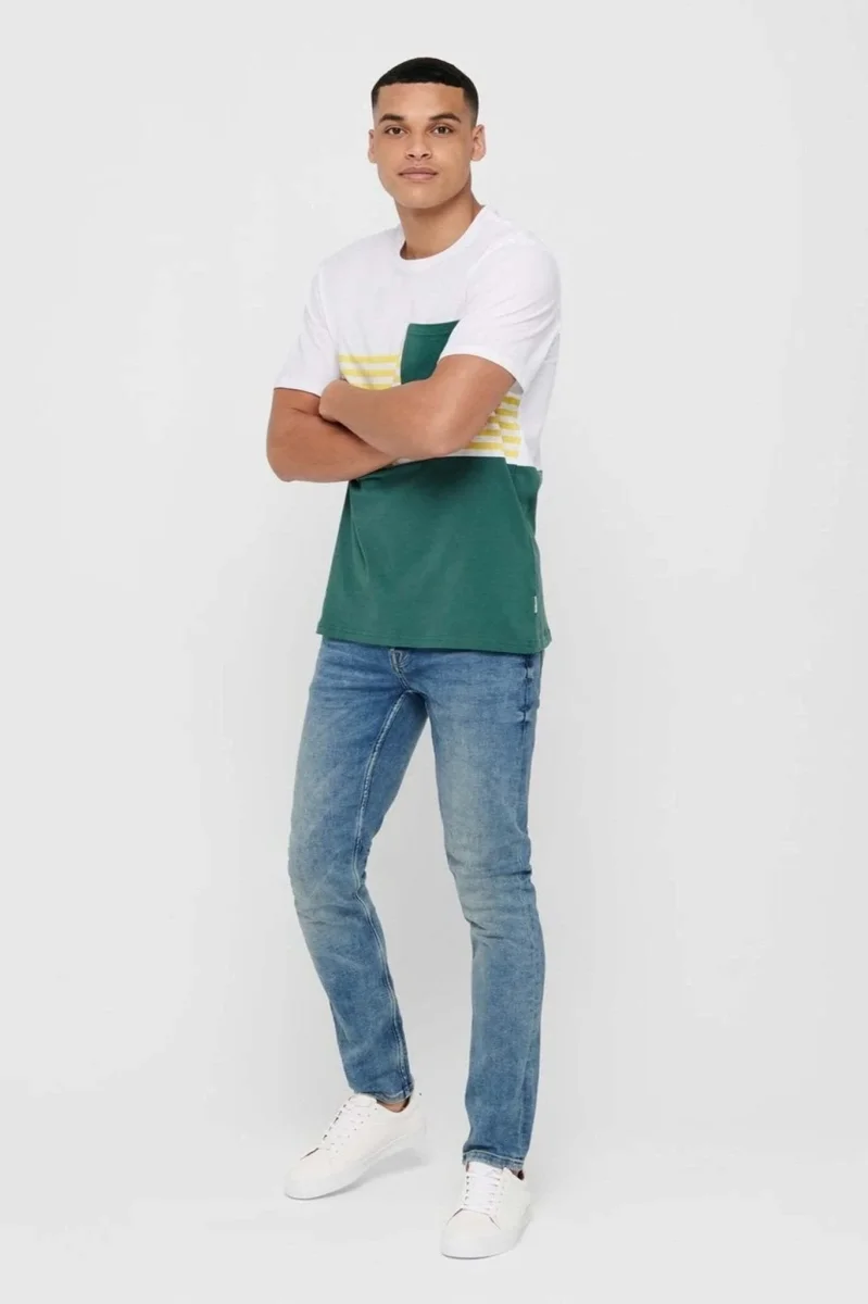 Jeans allungano elastici - denim blu - immagine 6