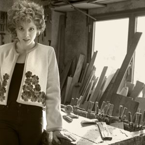 Giacca corta donna in maglia