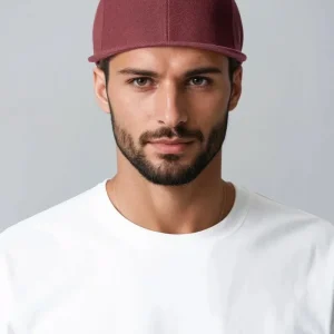 Snapback classico - Marrone/Maroon