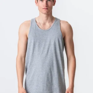 Tanktop di base - grigio