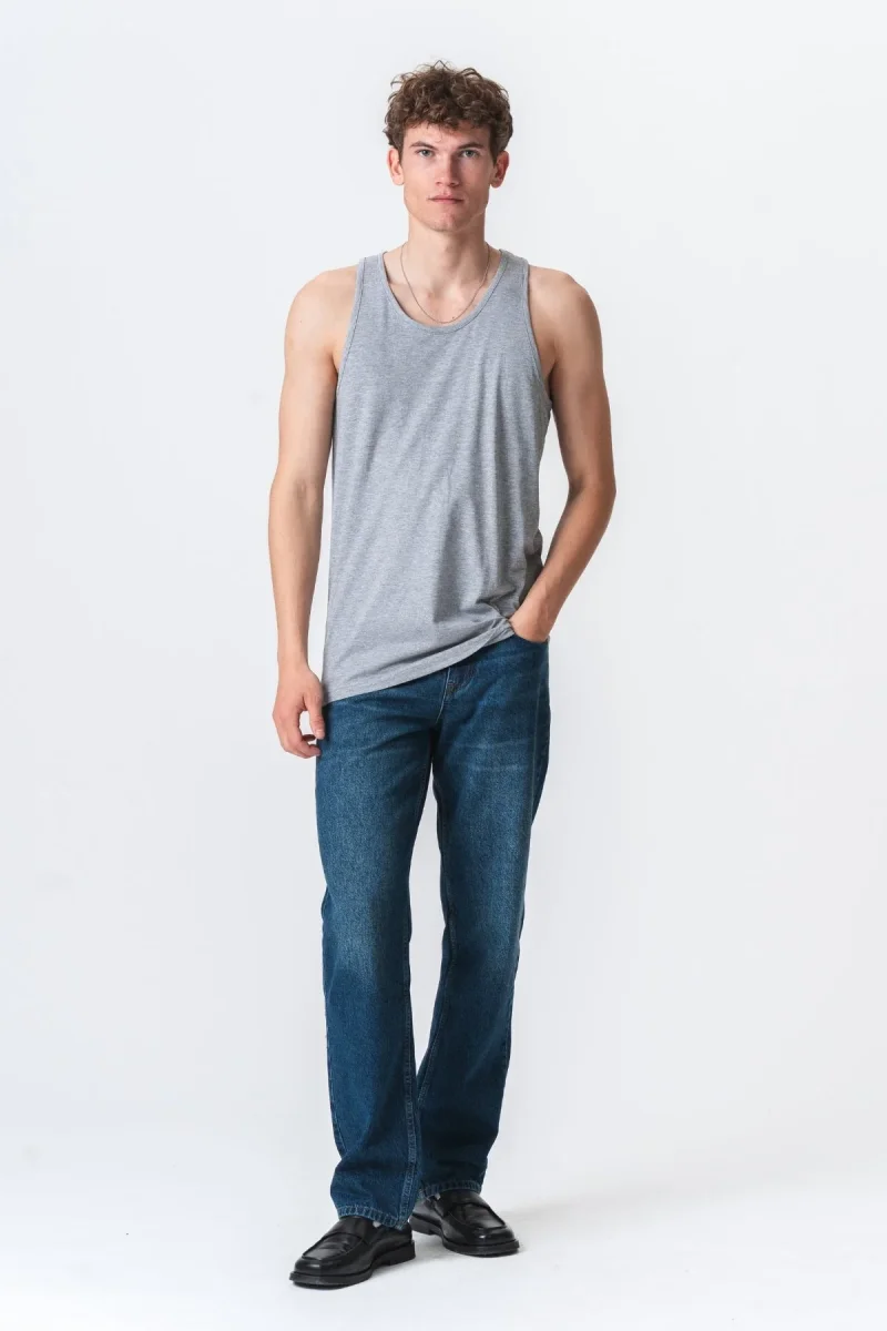 Tanktop di base - grigio - immagine 3