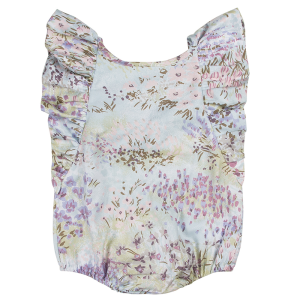 Body Anna celeste fiori lilla