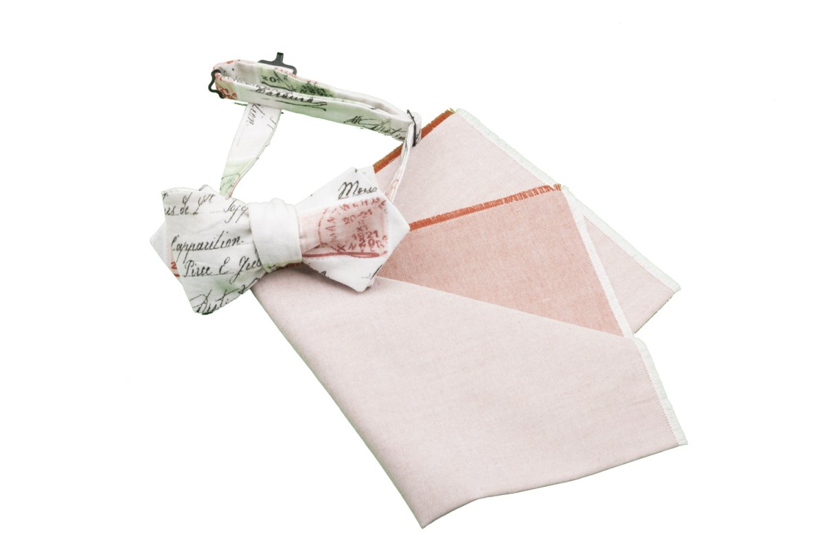 Papillon da annodare con Pochette - immagine 2