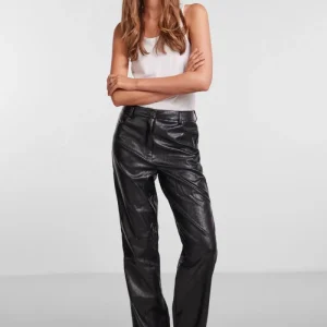 Pantaloni croco - nero