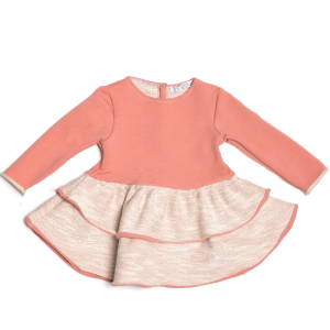 Terminato Abito bambina rosa in cotone