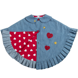 Ultime Mantellina Bambina Jeans e Love