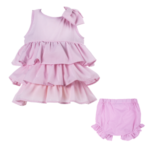 Abito Beatrice da cerimonia bambina lilla