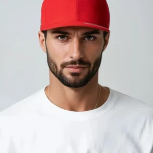 Snapback classico - Rosso