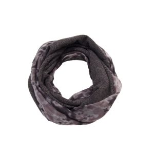 Scaldacollo viola orchidea doubleface