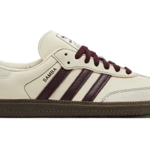 Adidas Samba Og Wonder White Maroon