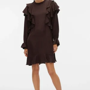 Abito a ballo corto Lizzi - Torta di cioccolato