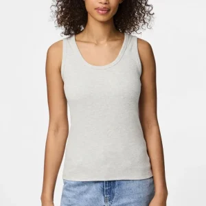 May Tank Top - Melange grigio chiaro