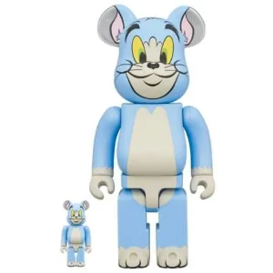 BEARBRICK 100% 400% TOM AND JERRY TOM CLASSIC