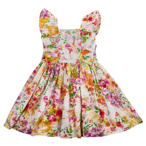 Terminato Abito Isabel con fiori variopinti