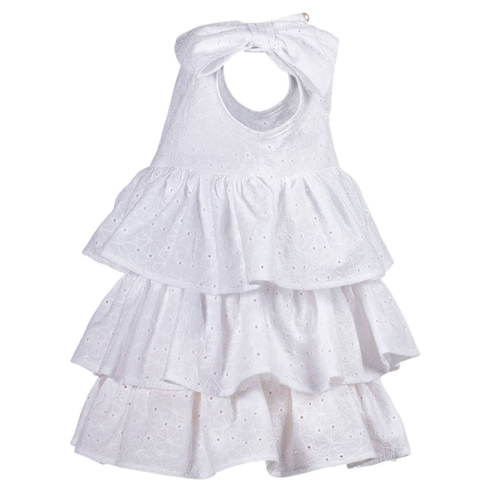 Terminato Abito Beatrice cerimonia bambina in pizzo - immagine 5