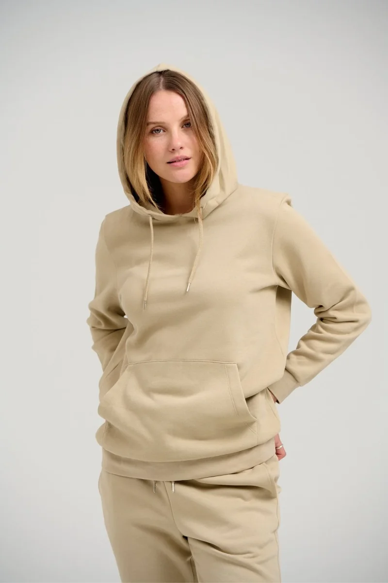Basic Tuta con cappuccio (beige scuro) - pacchetto (donne) - immagine 3