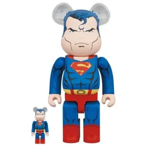 BEARBRICK 100% 400% BATMAN HUSH SUPERMAN