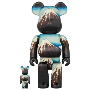BEARBRICK 100% 400% KATSUSHIKA HOKUSAI SANKA HAKUU