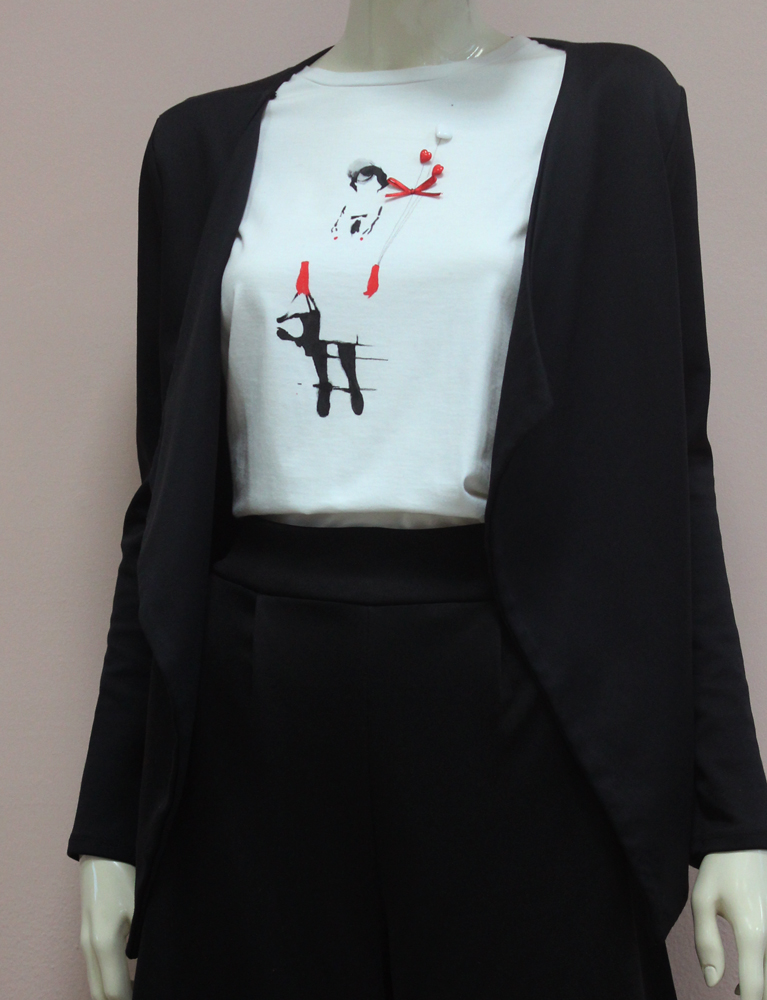 Blazer nero donna - immagine 4