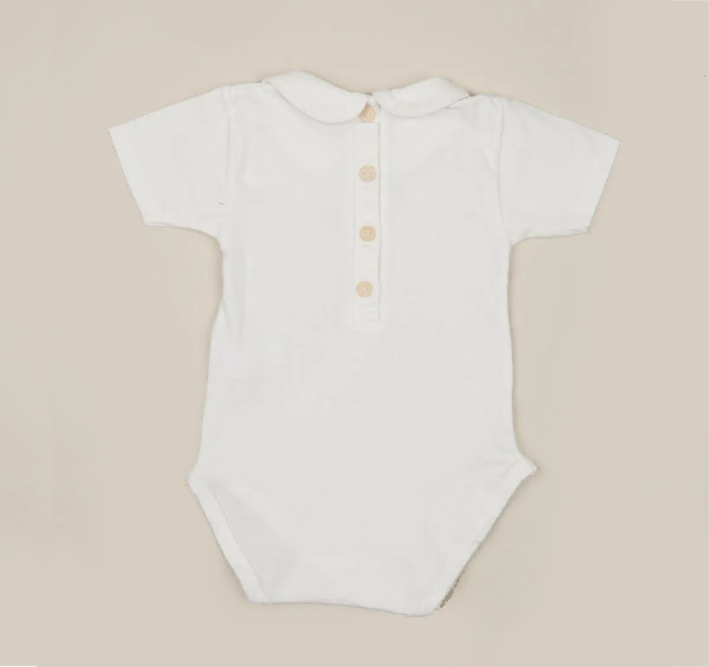 Body con colletto e taschino - immagine 7