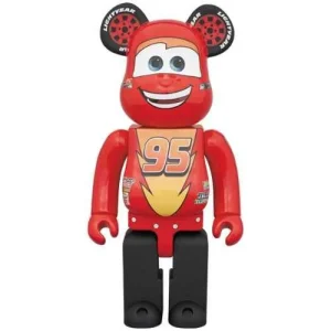 BEARBRICK 1000% CARS LIGHTNING MCQUEEN