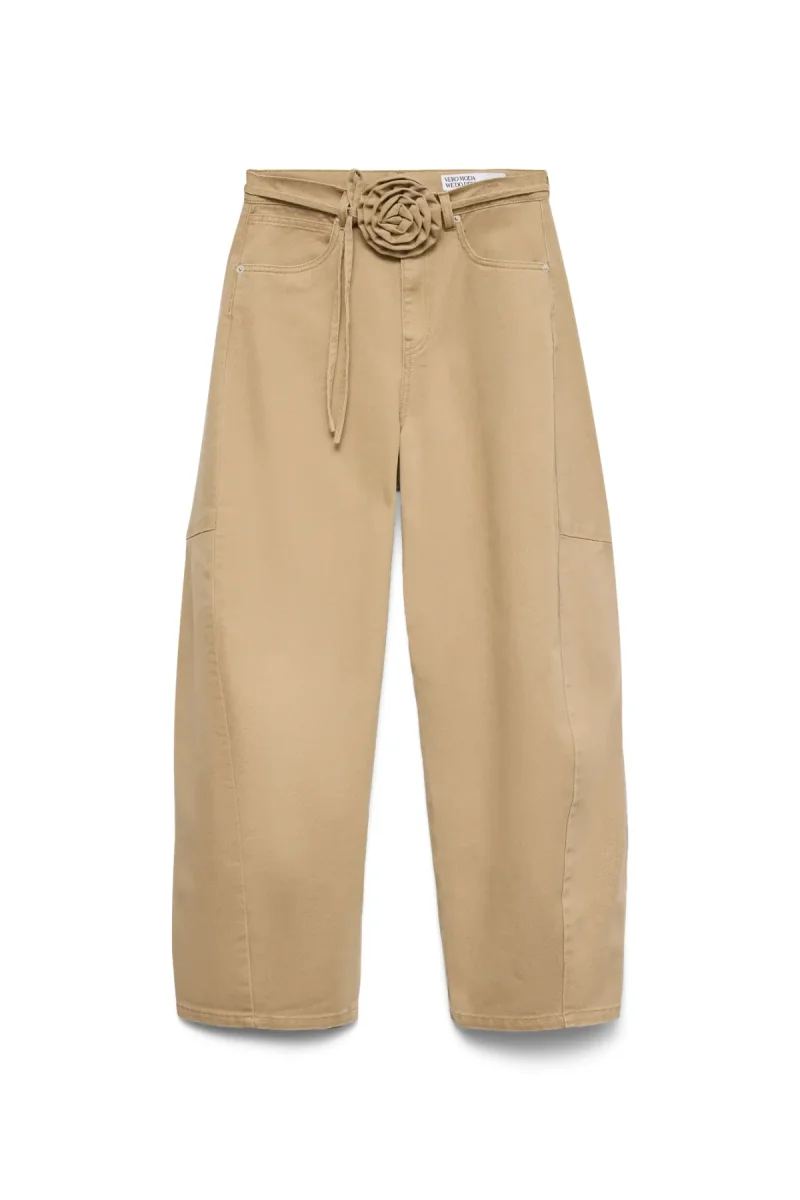 Jeans a botte larghi colorati Kaitlin - Kelp - immagine 2