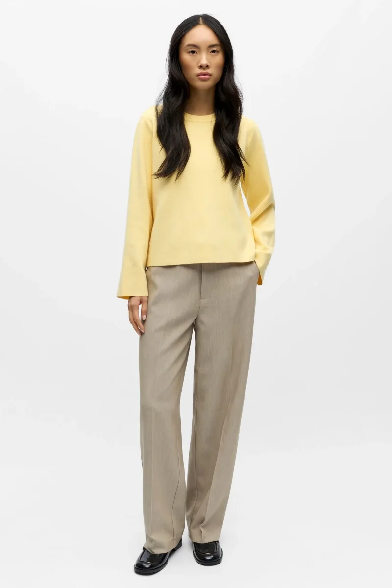 Pullover Reynard con scollo a O - Luce solare - immagine 3