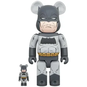 BEARBRICK 100% 400% THE DARK KNIGHT RETURNS BATMAN