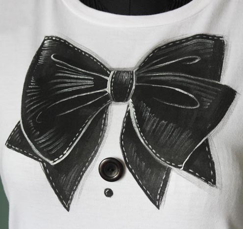 Auntie and me outfit bow top idea - immagine 7