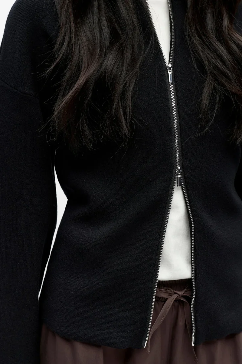 Cardigan in maglia Reynard - Nero - immagine 4