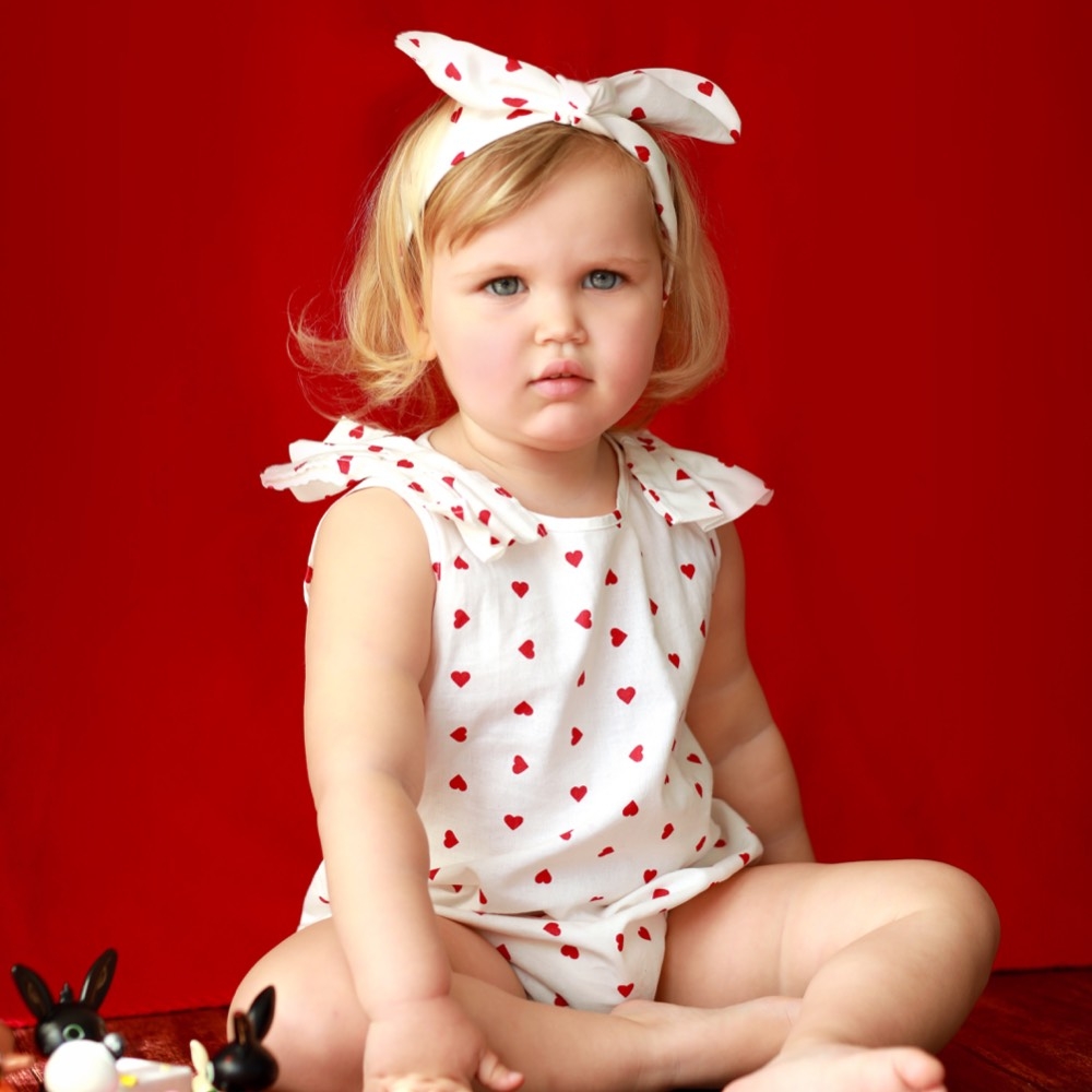 Terminata Fascia Linda per capelli a cuori - immagine 3