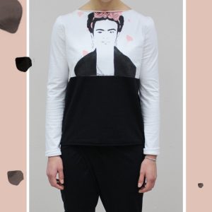 Maglia Frida dipinta a mano